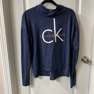 Calvin Klein logo hoodie.